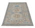 3x5 Kazak Gray Brown Hand Knotted Geometric Wool Area Rug